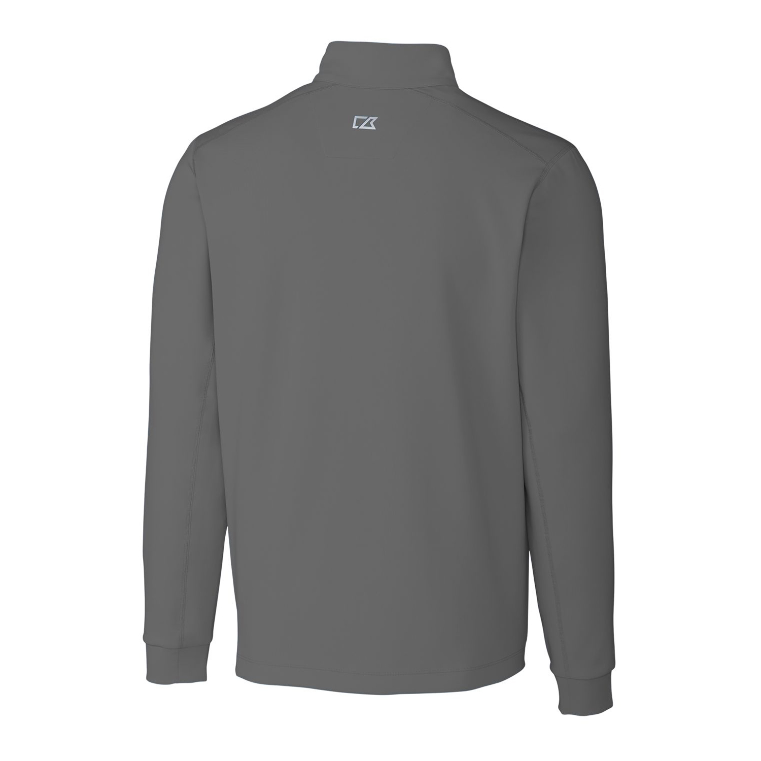 Men's Cutter & Buck Steel Texas Tech Red Raiders Big & Tall Traverse Stretch Quarter-Zip Pullover Top - Image 4