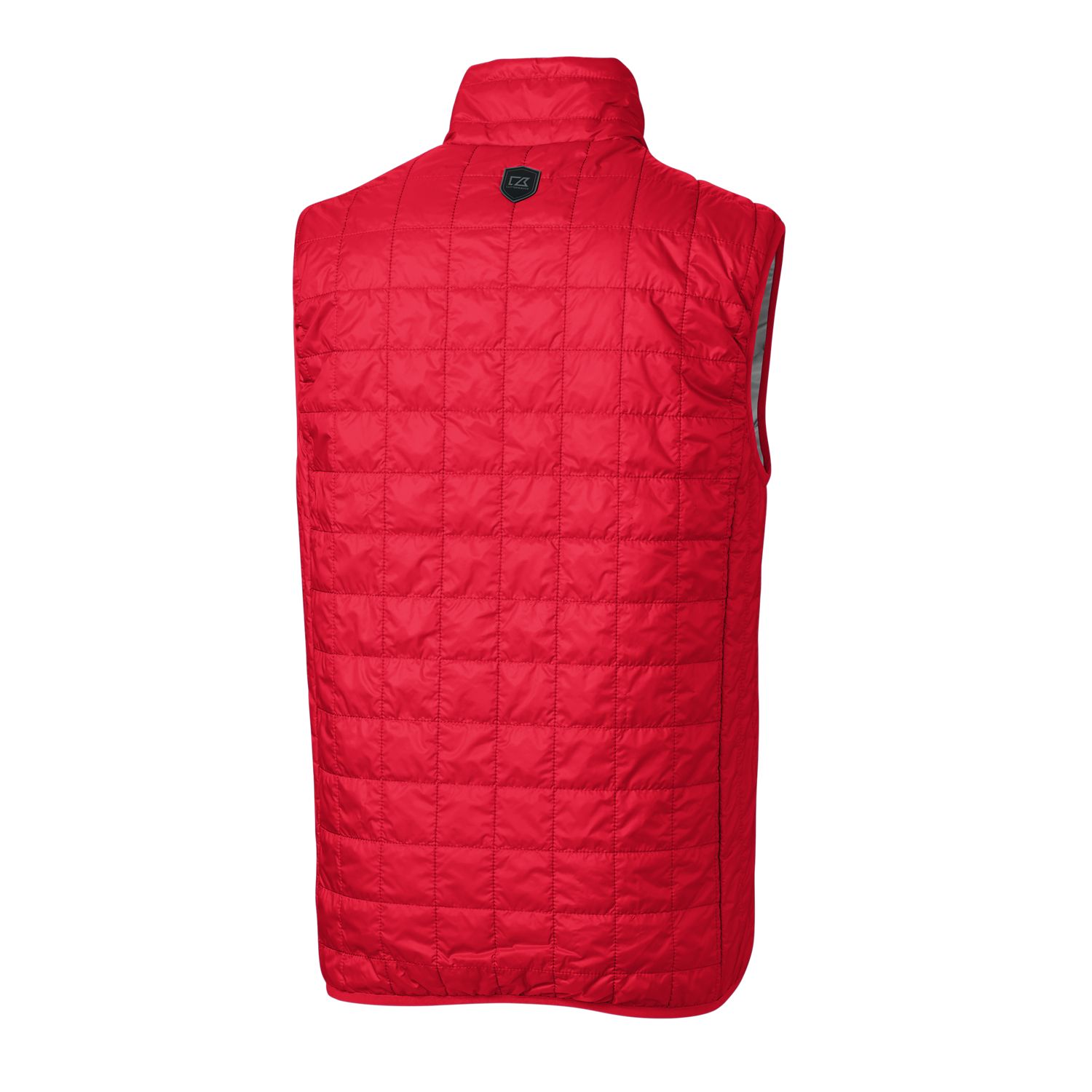 Men's Cutter & Buck Red New York Giants Throwback Logo Rainier PrimaLoft Eco Insulated Full-Zip Puffer Vest - Image 4