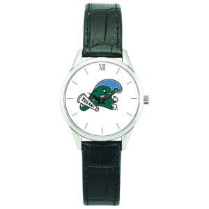 Women's Silver Tulane Green Wave Stainless Steel Wristwatch
