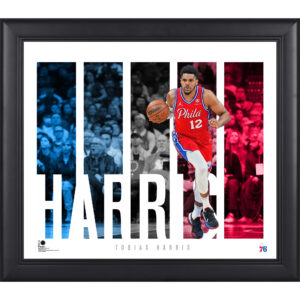 Tobias Harris Philadelphia 76ers Framed 15" x 17" Panel Player Collage