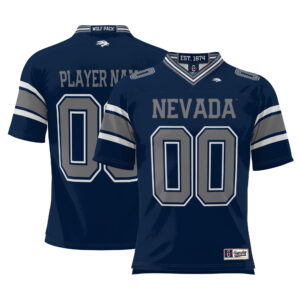 Youth GameDay Greats Navy Nevada Wolf Pack NIL Pick-A-Player Football Jersey