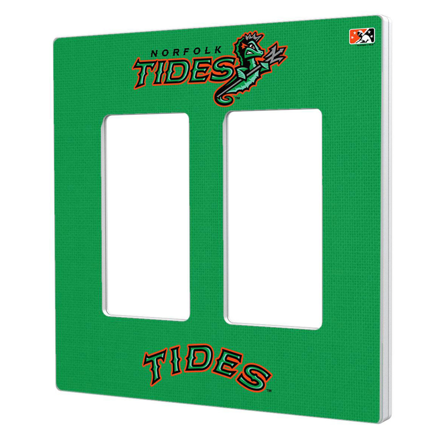 Keyscaper Norfolk Tides Double Rocker Light Switch Plate