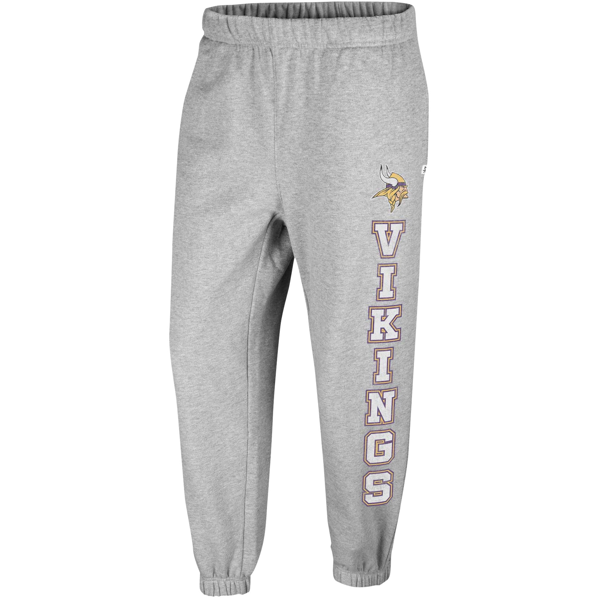Women's '47 Gray Minnesota Vikings Double Pro Harper Jogger Sweatpants - Image 6