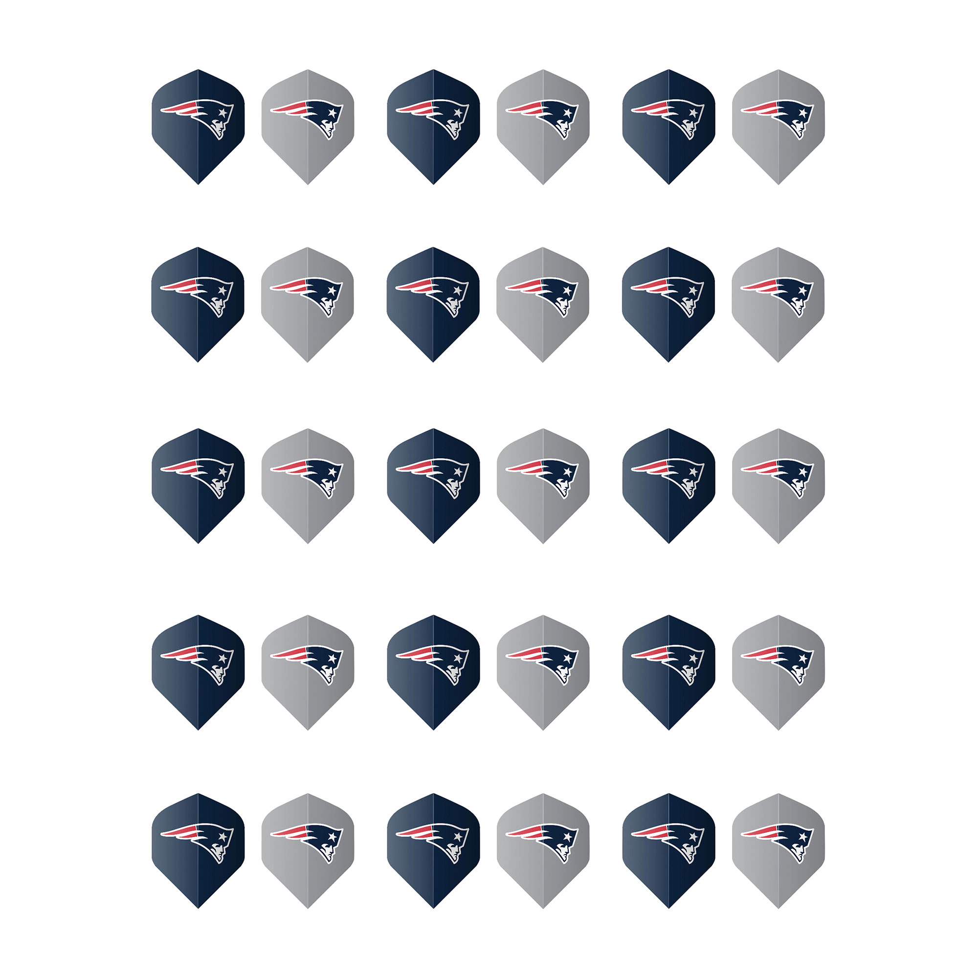 Imperial New England Patriots Ten-Pack Fan's Choice Flight Set
