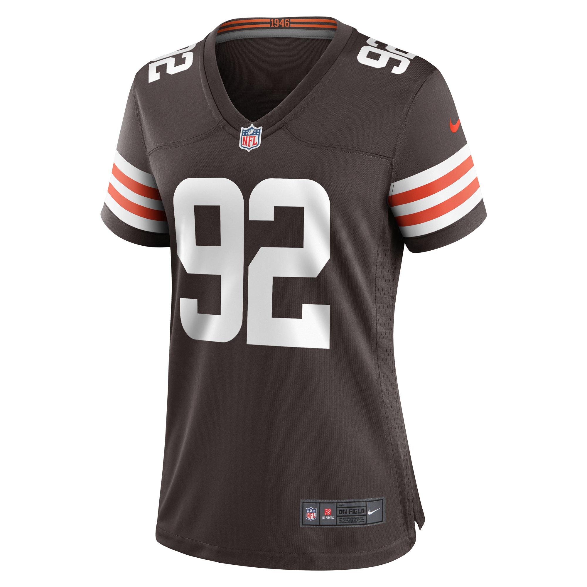 Women's Nike Sam Kamara Brown Cleveland Browns Team Game Jersey - Image 10