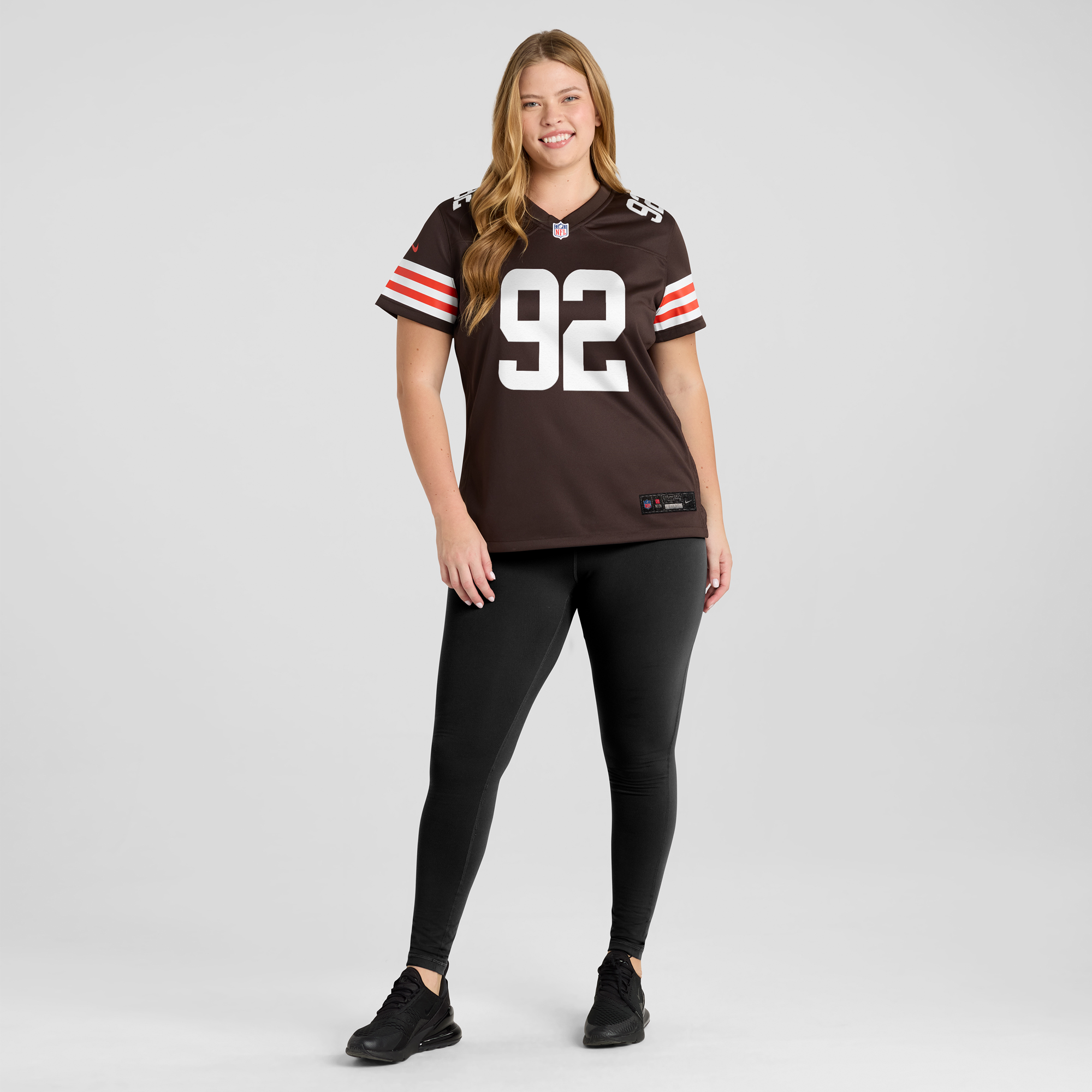 Women's Nike Sam Kamara Brown Cleveland Browns Team Game Jersey - Image 7