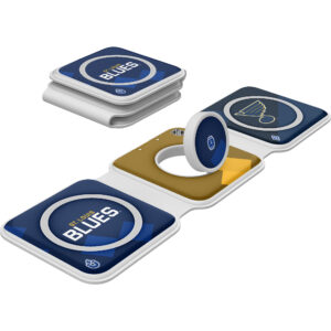 Keyscaper St. Louis Blues 3-in-1 Foldable Charger