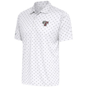 Men's Antigua  White Fordham Rams Spark Polo