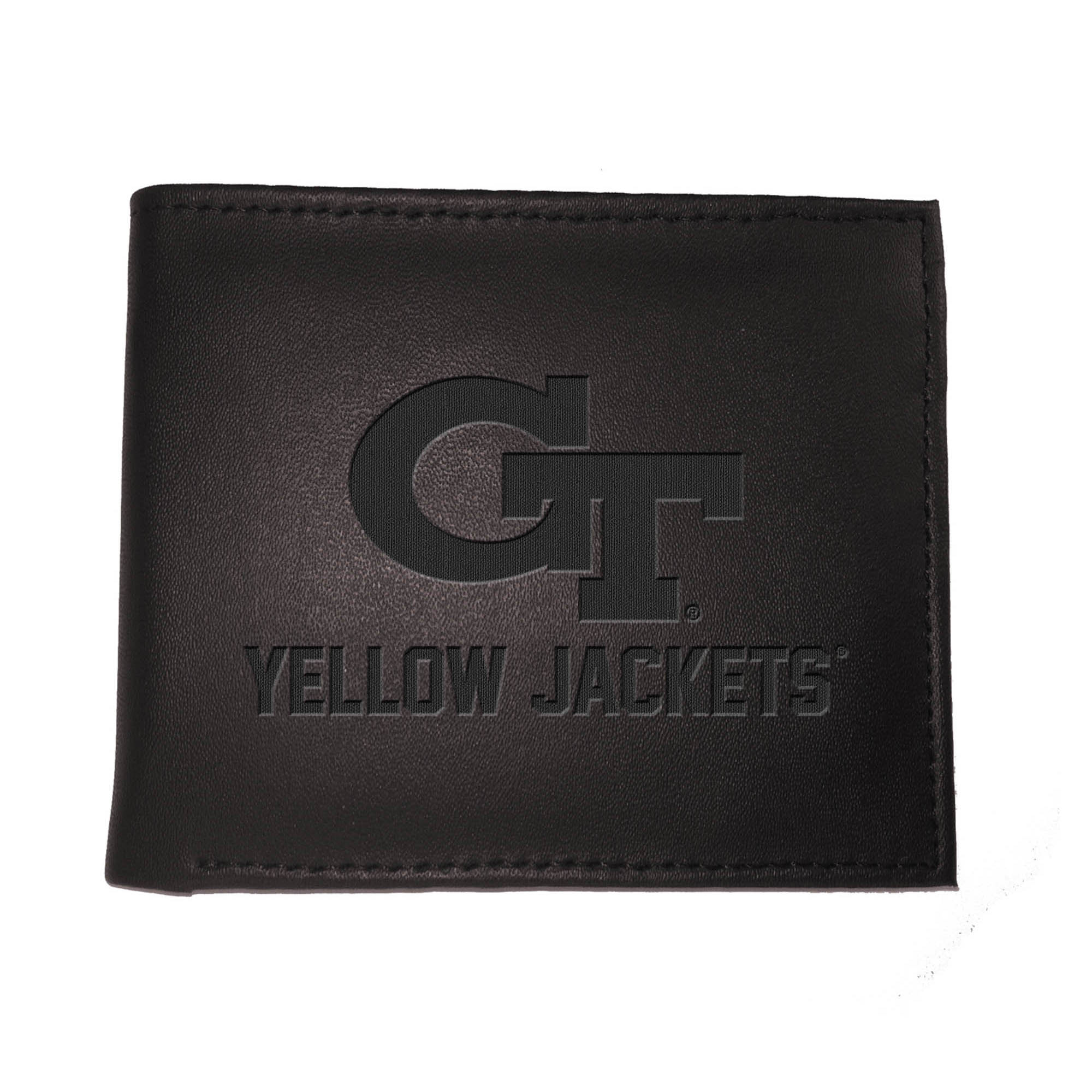Black Georgia Tech Yellow Jackets Hybrid Bi-Fold Wallet