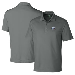 Men's Cutter & Buck Gray Reading Fightin Phils DryTec Genre Textured Solid Polo