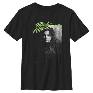 Youth Mad Engine Black Dune Paul Portrait Graphic T-Shirt