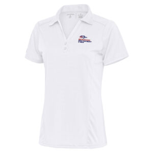Women's Antigua White MSU Denver Roadrunners Tribute Polo