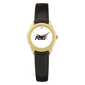 Women's Black Alabama State Hornets Leather Watch