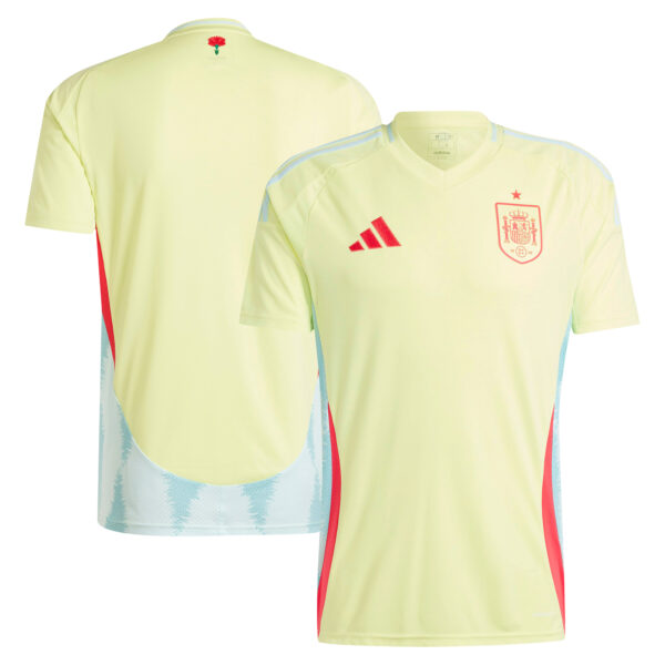 Men's adidas  Yellow Spain National Team 2024 Away Replica Jersey
