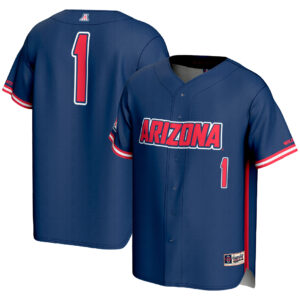 Youth GameDay Greats #1 Navy Arizona Wildcats Lightweight Baseball Fashion Jersey