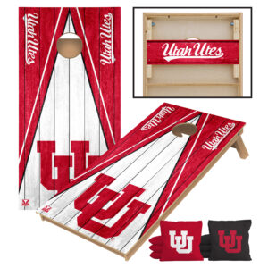 Victory Tailgate Utah Utes 2' x 4' Tournament Cornhole Board Set