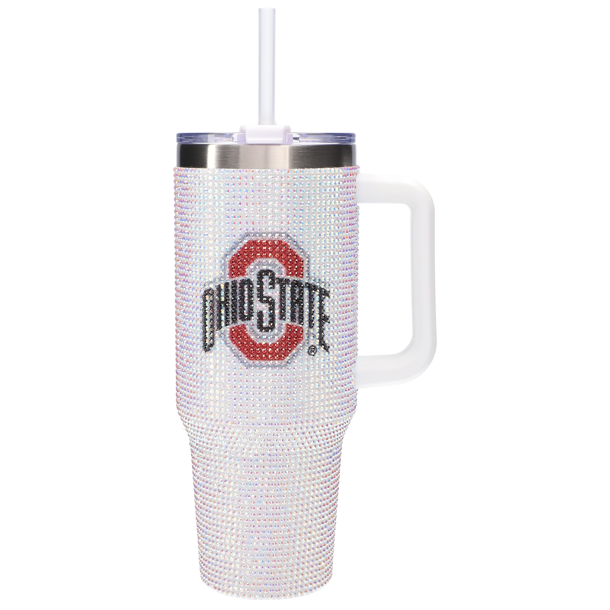 The Memory Company Ohio State Buckeyes 40oz. Bling Colossal Tumbler - Image 2