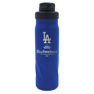 WinCraft  Los Angeles Dodgers 2024 MLB x Budweiser 20oz. Morgan Water Bottle