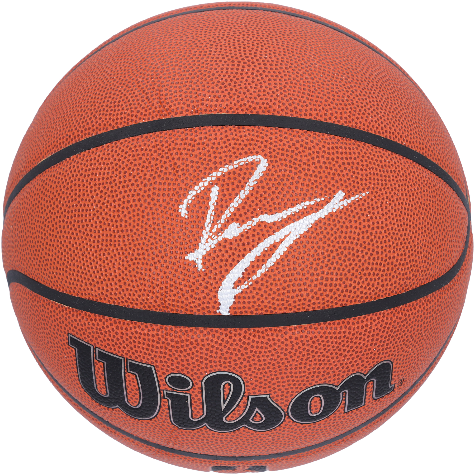 Kristaps Porzingis Boston Celtics Autographed Wilson Authentic Series Indoor/Outdoor Basketball