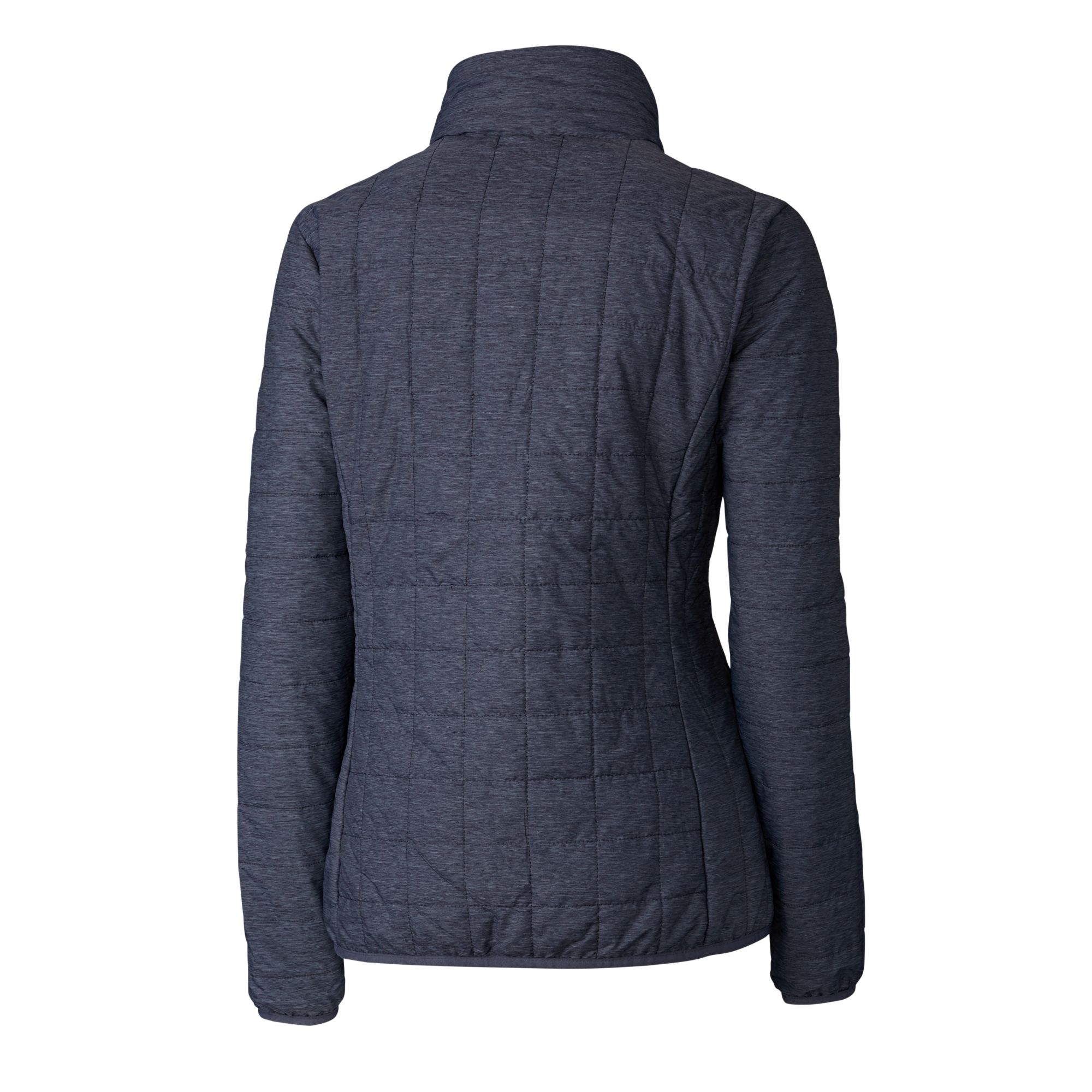 Women's Cutter & Buck Anthracite St. Louis Cardinals Rainier PrimaLoft Eco Insulated Full-Zip Puffer Jacket - Image 4