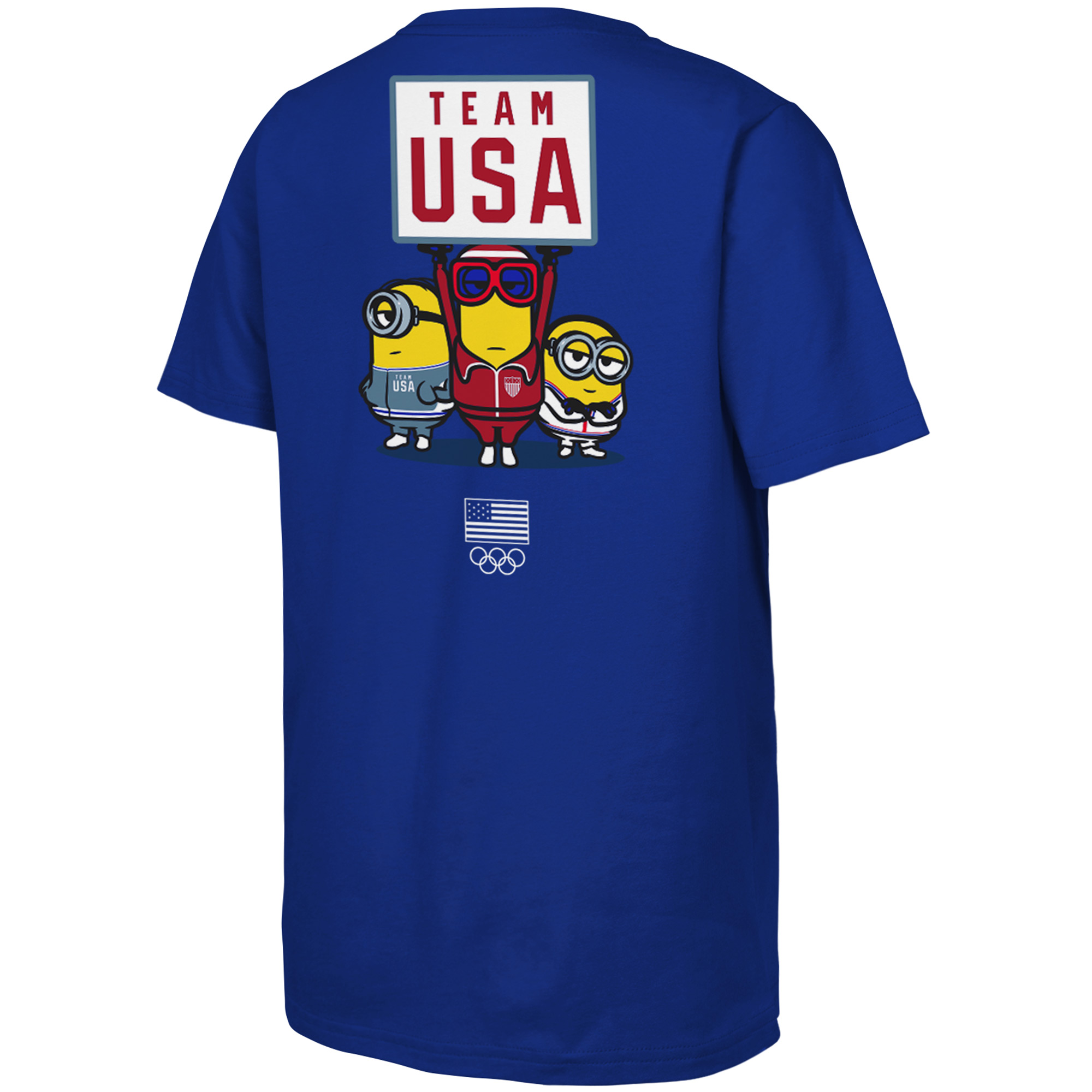 Youth Royal Team USA Minions T-Shirt - Image 10