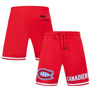 Men's Pro Standard Red Montreal Canadiens Classic Shorts