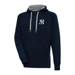 Men's Antigua Navy New York Yankees Big & Tall Victory Pullover Hoodie