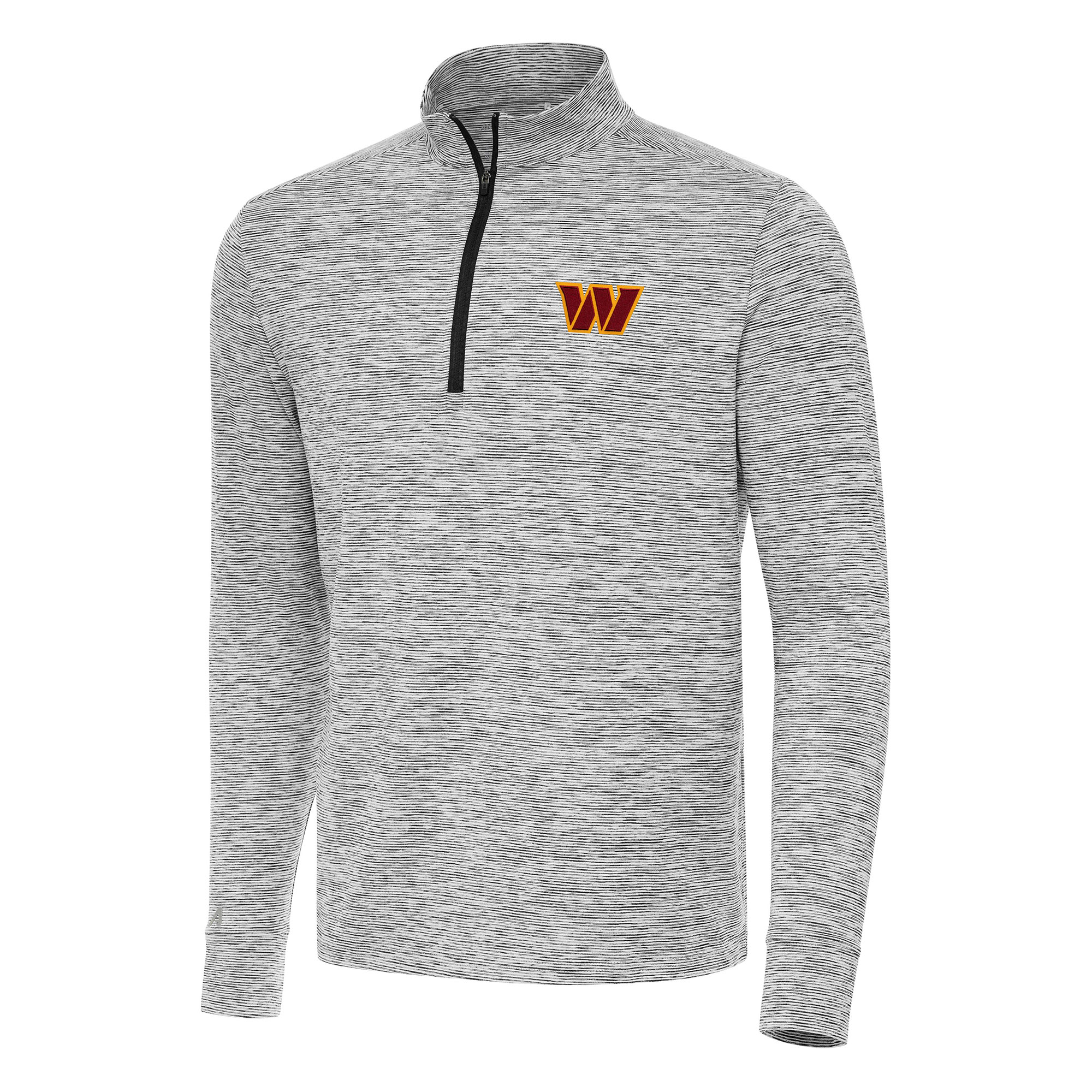 Men's Antigua Charcoal Washington Commanders Cause Quarter-Zip Top