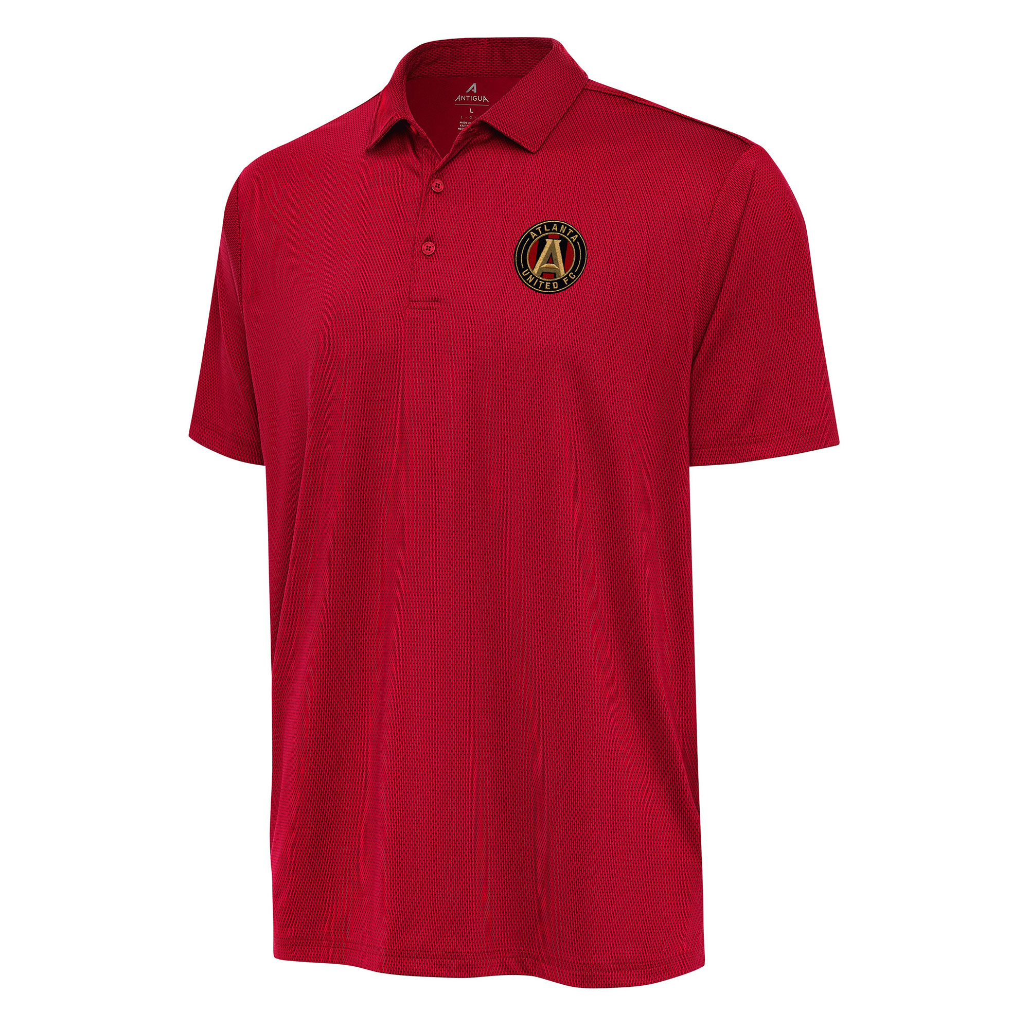 Men's Antigua Red Atlanta United FC Ellipse Polo