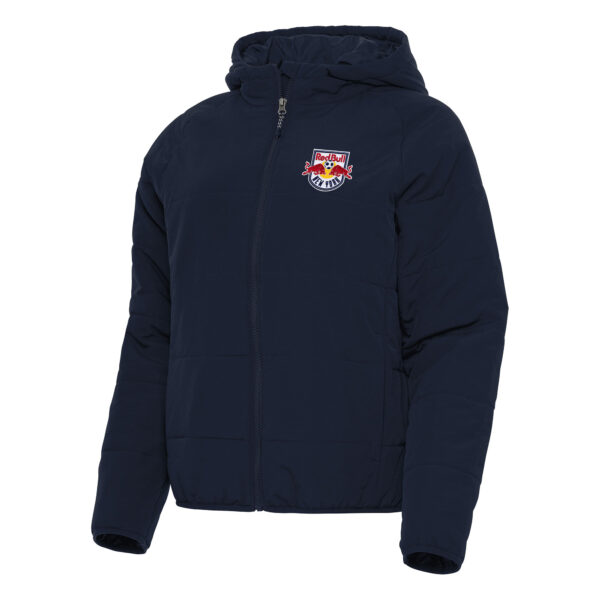 Women's Antigua Navy New York Red Bulls Universe Raglan Full-Zip Jacket