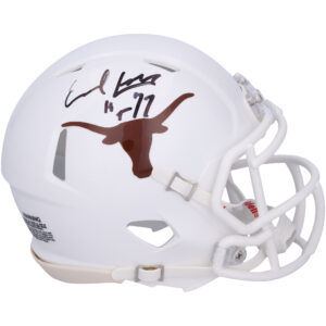 Earl Campbell Texas Longhorns Autographed Riddell Speed Mini Helmet with "HT 77" Inscription
