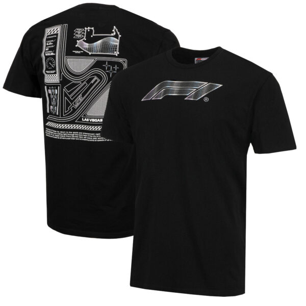 Unisex Black Formula 1 2024 Las Vegas Grand Prix Celebrate Vegas T-Shirt