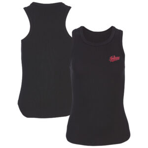 Women's Black Indiana Hoosiers Adrienne Tank Top