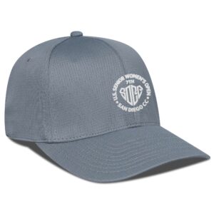 Men's 2025 U.S. Senior Women's Open Levelwear Gray Zephyr Adjustable Hat