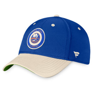 Men's Fanatics Royal/Khaki New York Islanders True Classics Retro Flex Hat