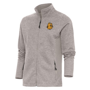 Women's Antigua Oatmeal Minnesota Duluth Bulldogs Course Full-Zip Jacket