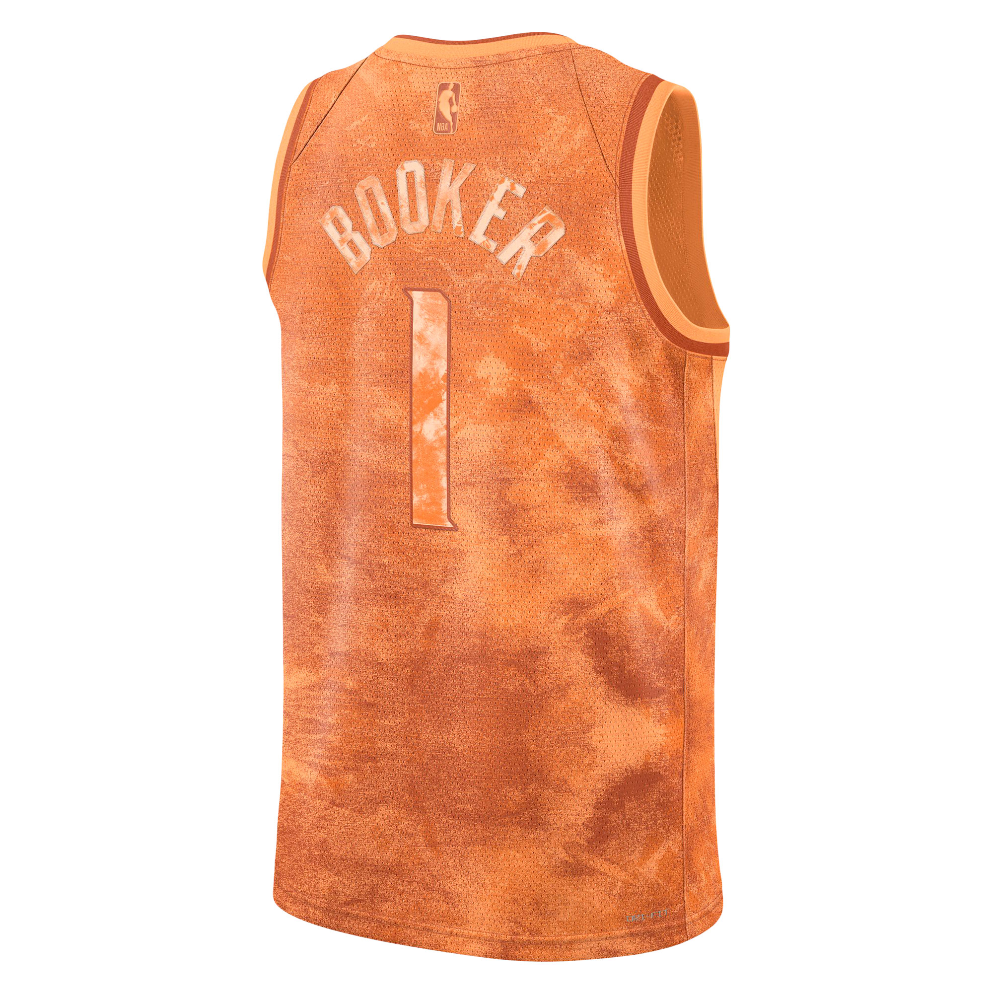 Unisex Nike Devin Booker Orange Phoenix Suns Select Series Swingman Jersey - Image 8