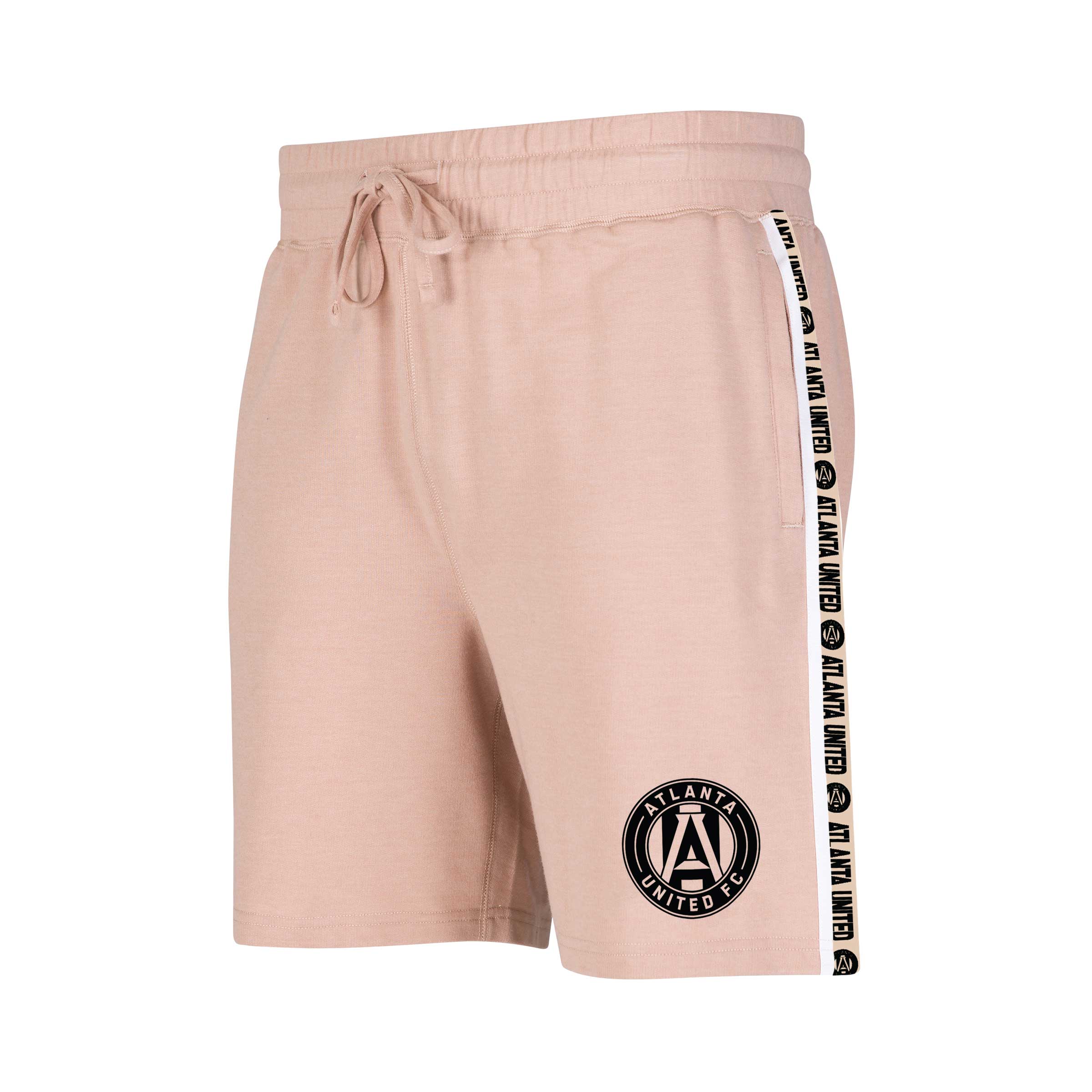 Men's Concepts Sport Tan Atlanta United FC Team Stripe Shorts