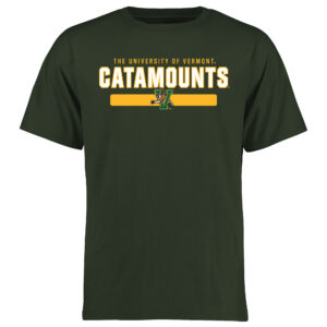 Men's Green Vermont Catamounts Team Strong T-Shirt
