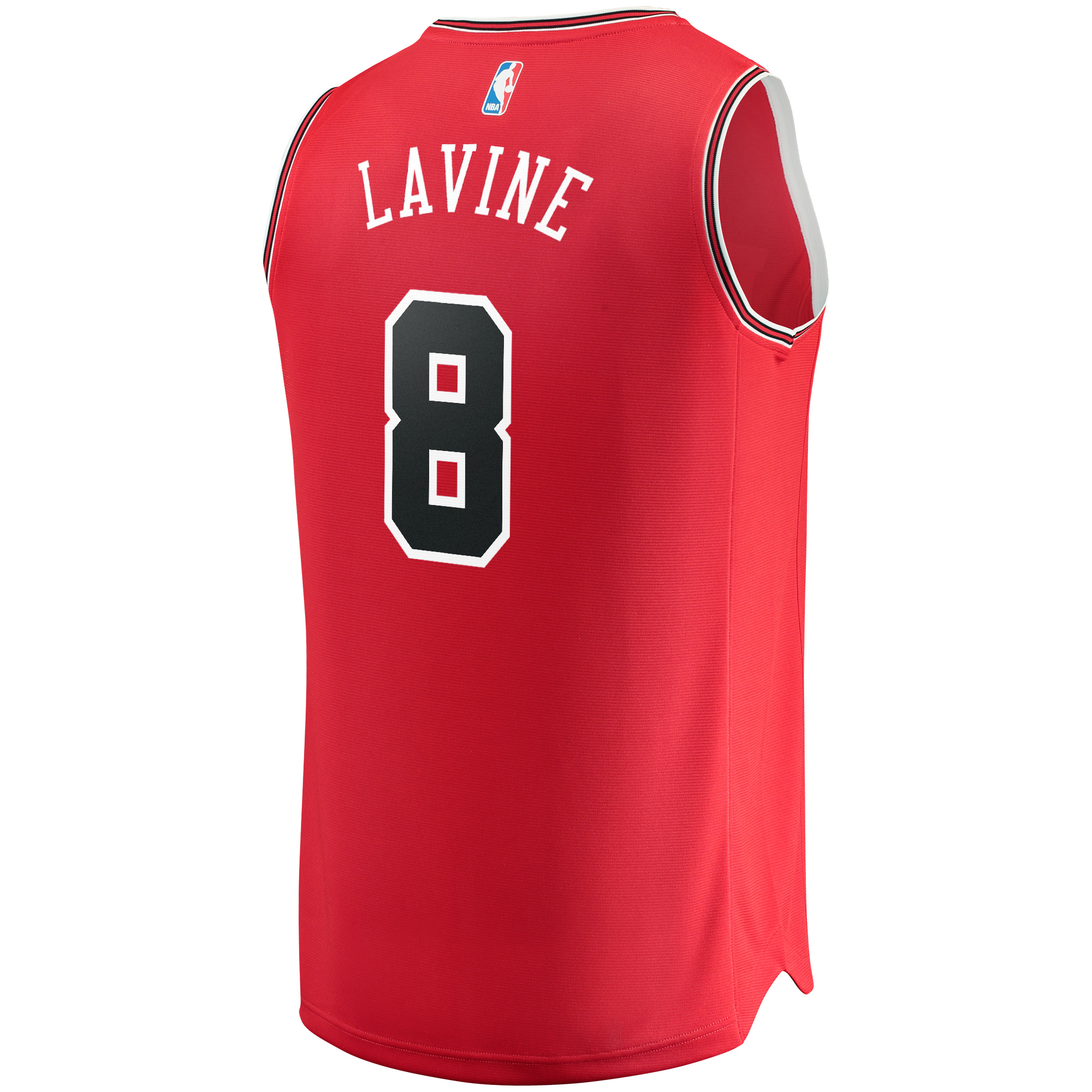 Men's Fanatics Zach LaVine Red Chicago Bulls Fast Break Replica Jersey - Icon Edition - Image 10
