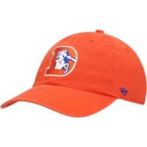 Men's '47 Orange Denver Broncos Clean Up Legacy Adjustable Hat