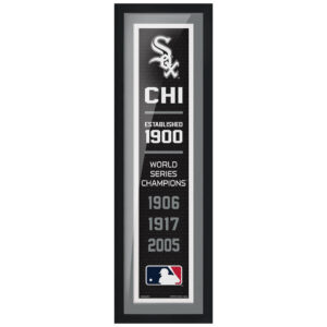 Chicago White Sox 6'' x 22'' Empire Framed Artwork