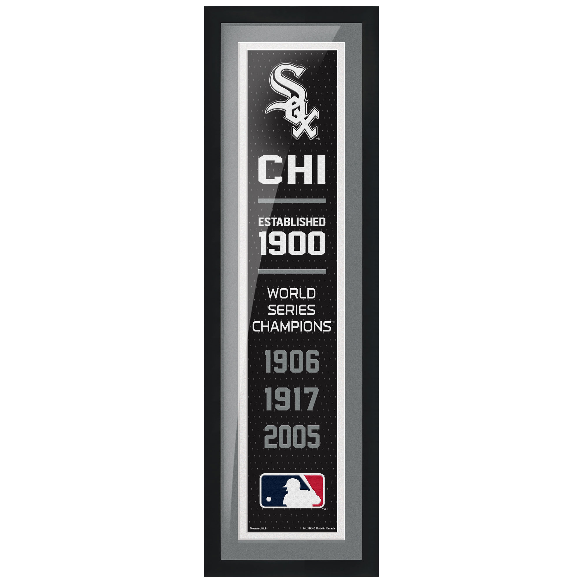 Chicago White Sox 6'' x 22'' Empire Framed Artwork