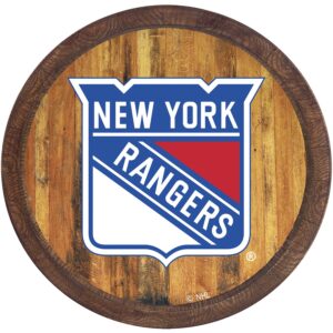 New York Rangers 21'' x 21'' Color Logo Faux Barrel Top Sign