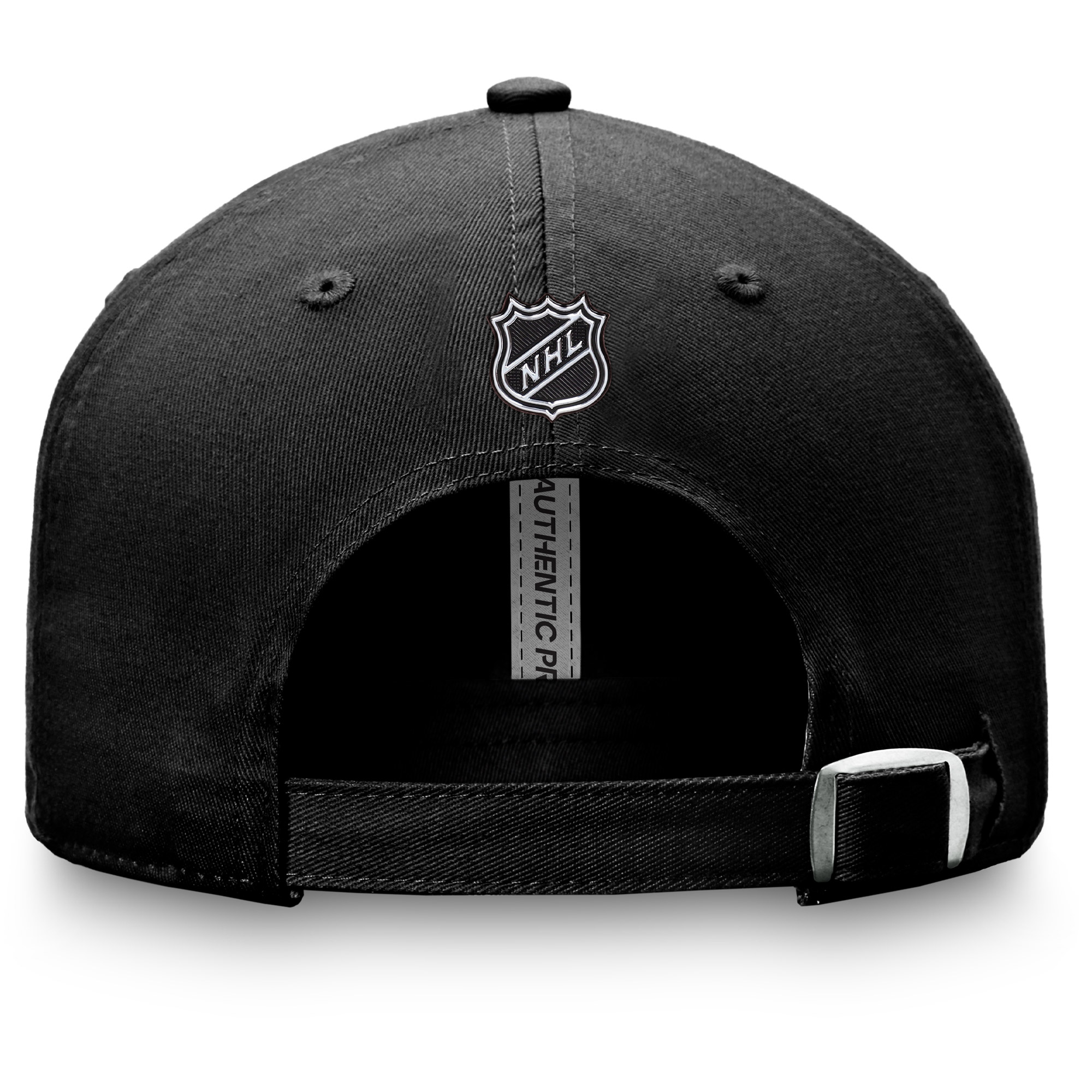 Men's Fanatics Black Chicago Blackhawks Authentic Pro Rink Adjustable Hat - Image 5