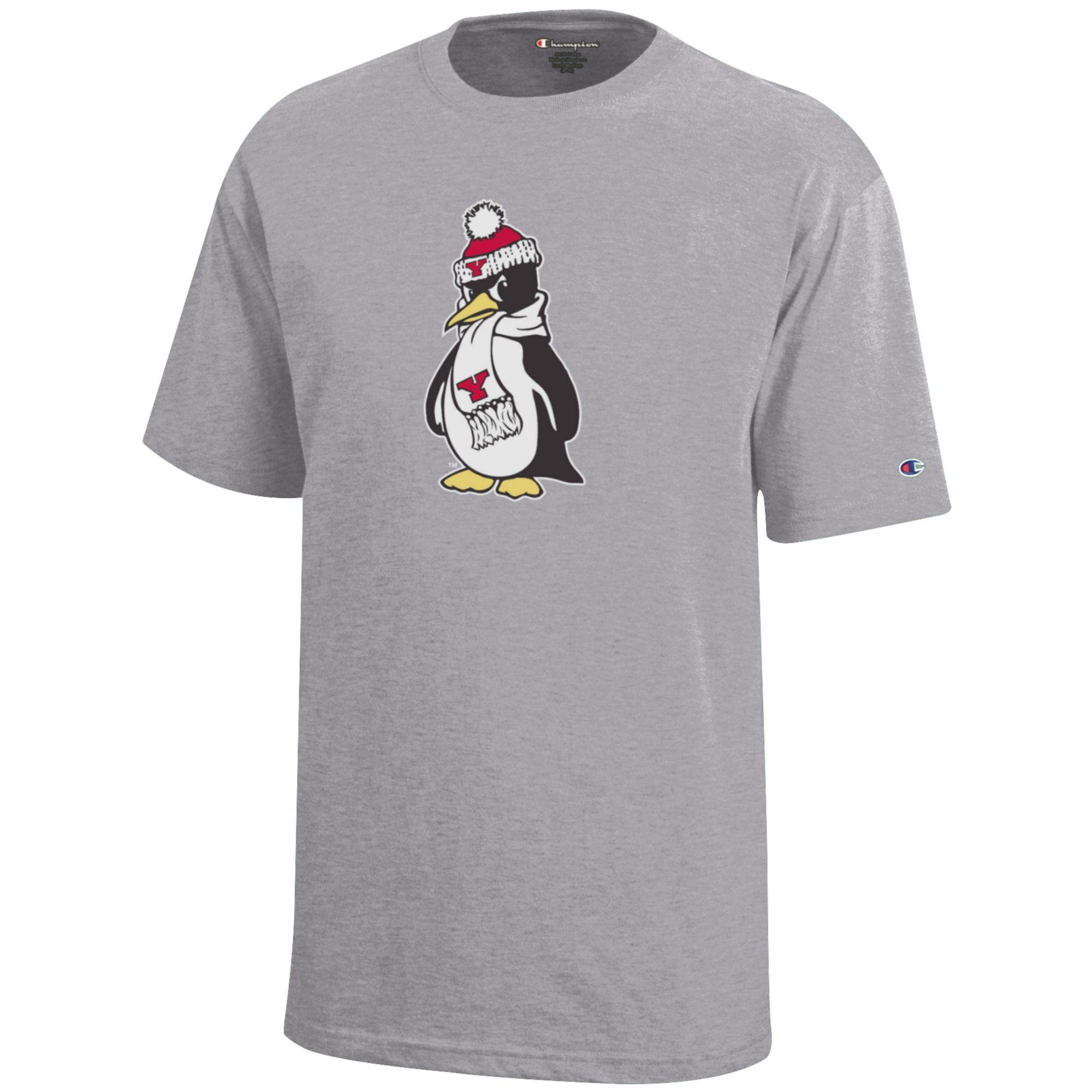 Youth Champion Gray Youngstown State Penguins Jersey T-Shirt - Image 3