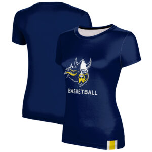 Women's Navy Augustana Vikings Basketball T-Shirt