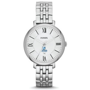 Women's Fossil Silver Roger Williams University Jacqueline Stainless Steel Watch
