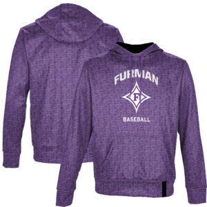 Men's ProSphere Purple Furman Paladins Baseball Name Drop Pullover Hoodie