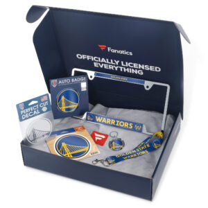 WinCraft Golden State Warriors Fanatics Pack Automotive-Themed Gift Box - $55+ Value